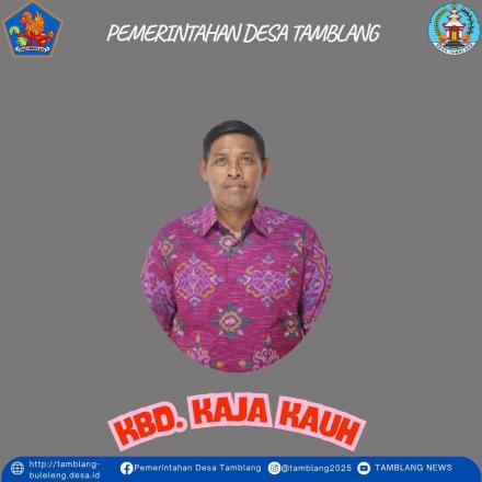 Kelian Banjar Dinas Kaja Kauh